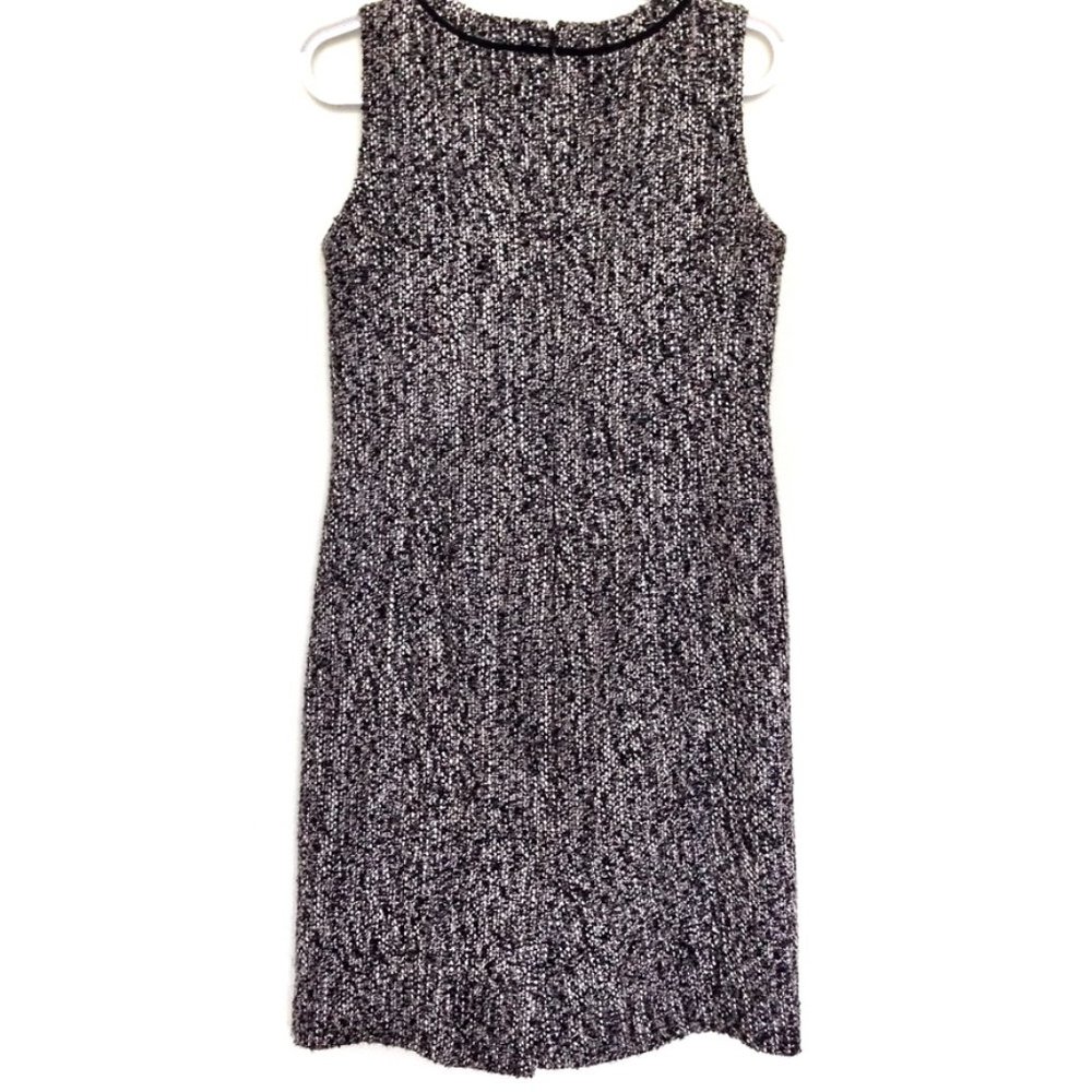 TALBOTS-Textured Wool Blend Jumper Dress - Picture 2 of 10